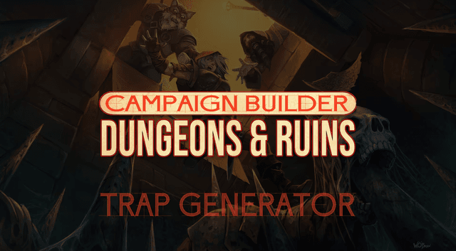 Generador de trampas para RPG: trampas de mazmorra con IA que los jugadores realmente pueden resolver