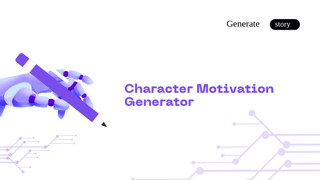 Generator Motivasi Karakter AI: Dorongan untuk Fiksi & NPC