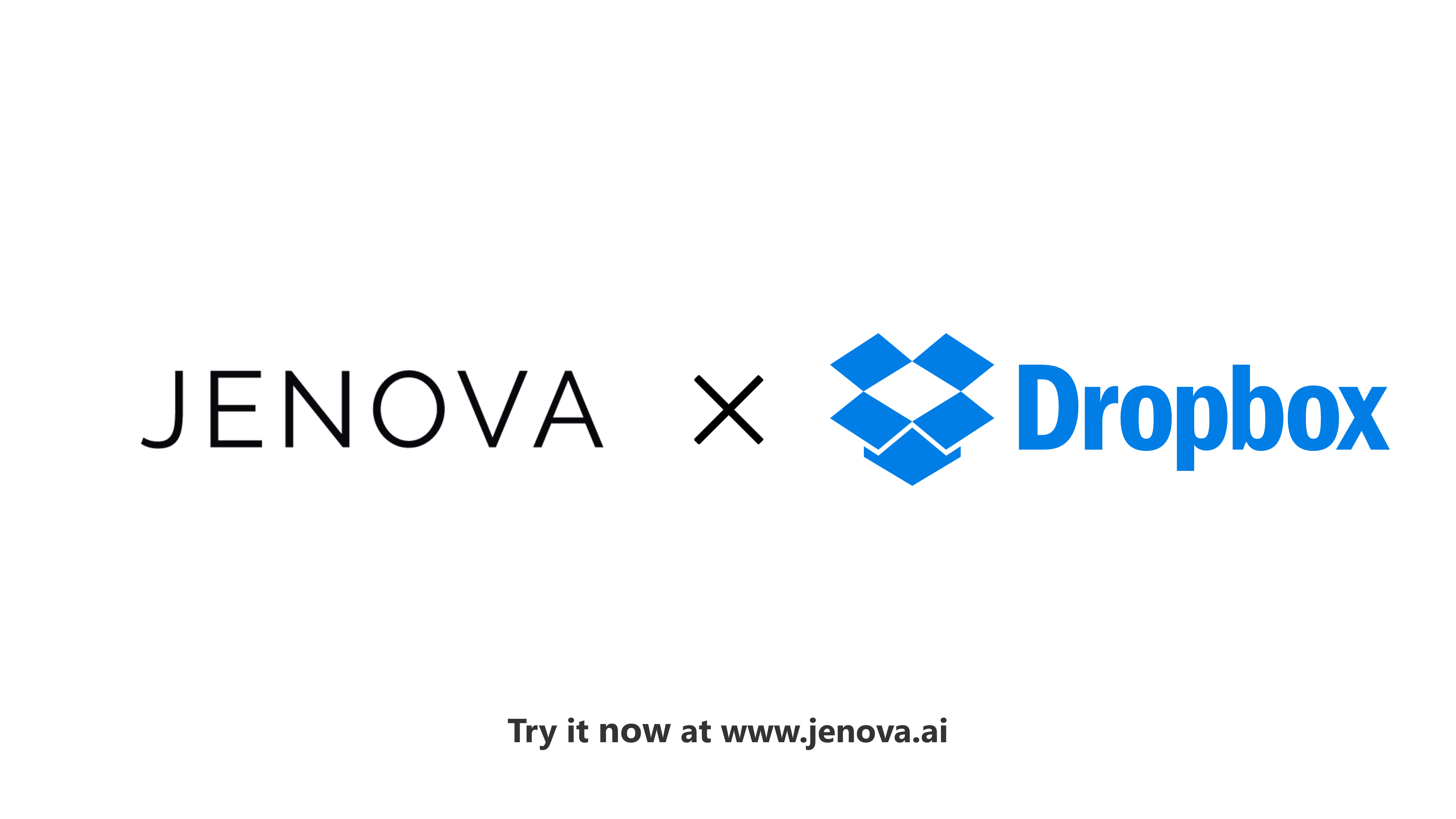 JENOVA and Dropbox integration announcement