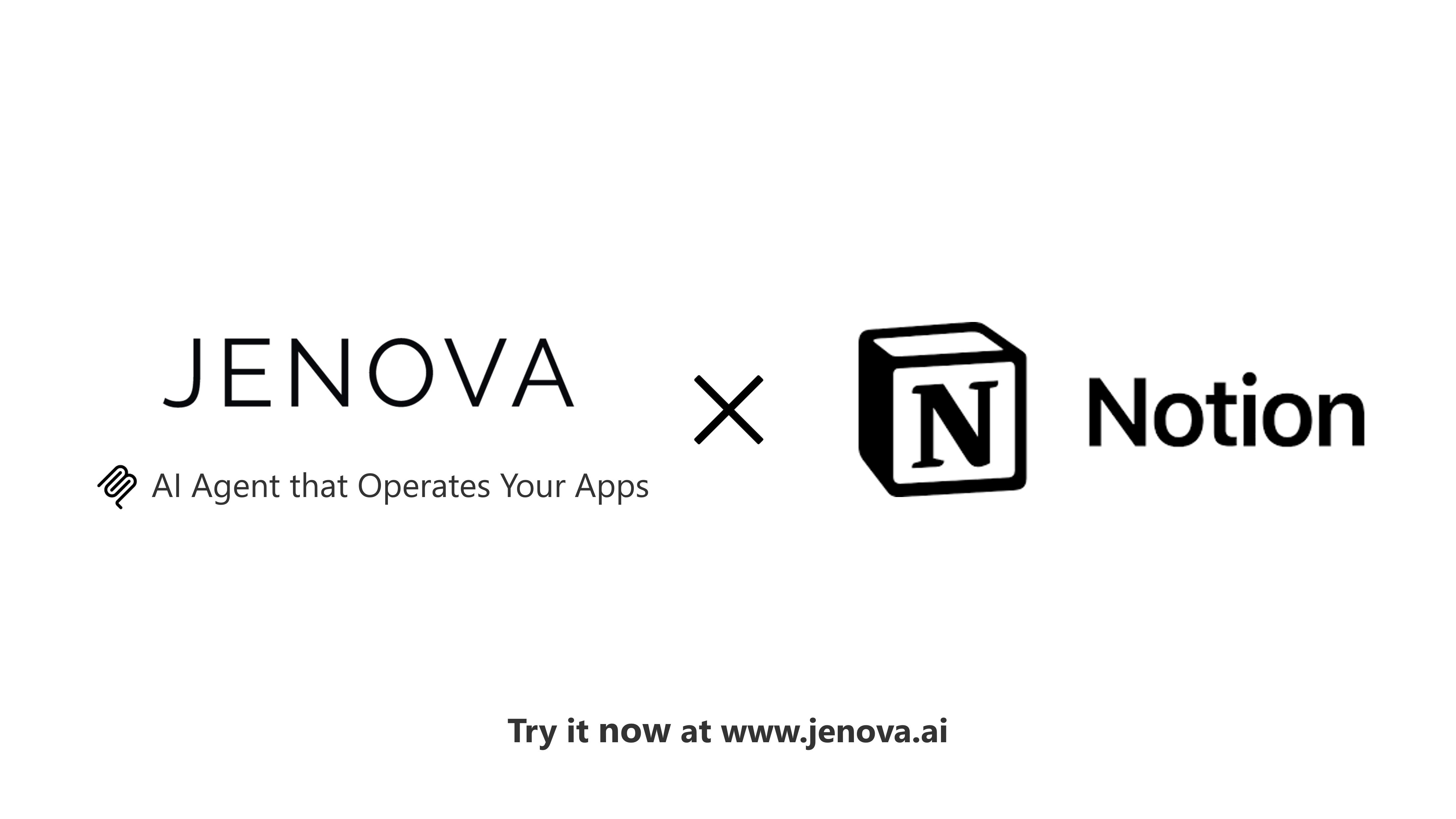 Jenova × Notion — AI Agent that Operates Your Apps