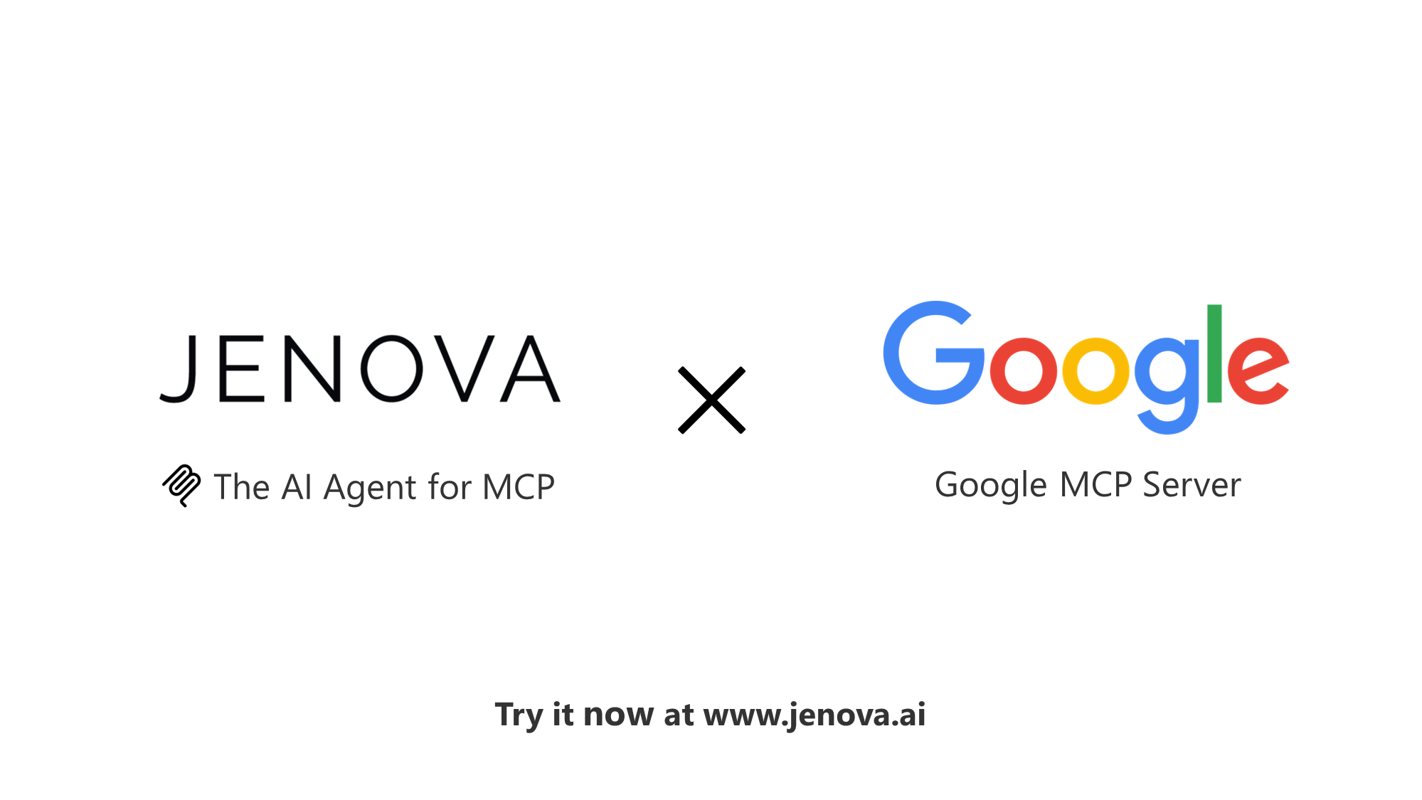 JENOVA and Google MCP Server Collaboration Announcement